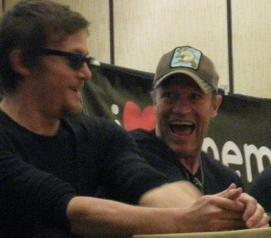 Reedus and Rooker at TFW